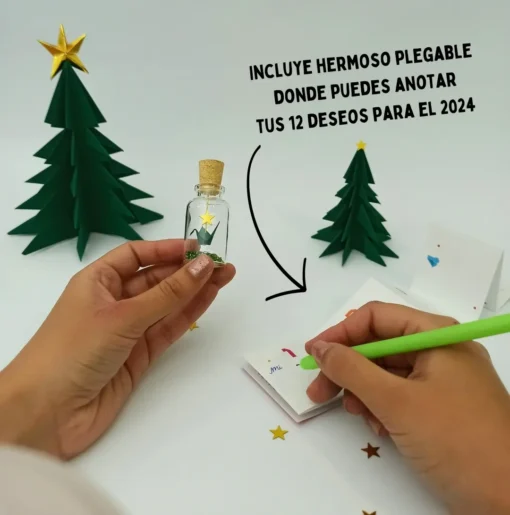 Origami 12 Deseos de Navidad 🎄♥️Para escribir deseos.