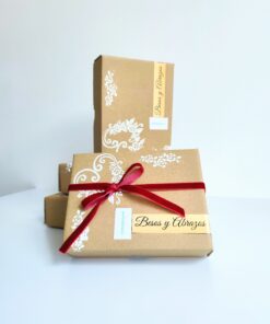 Caja de regalo Kit de Vela y Origami Besos & Abrazos